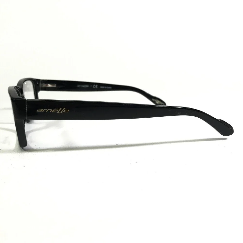 Arnette MOD.7059 1143 Eyeglasses Frames Black Rectangular Full Rim 55-15-140